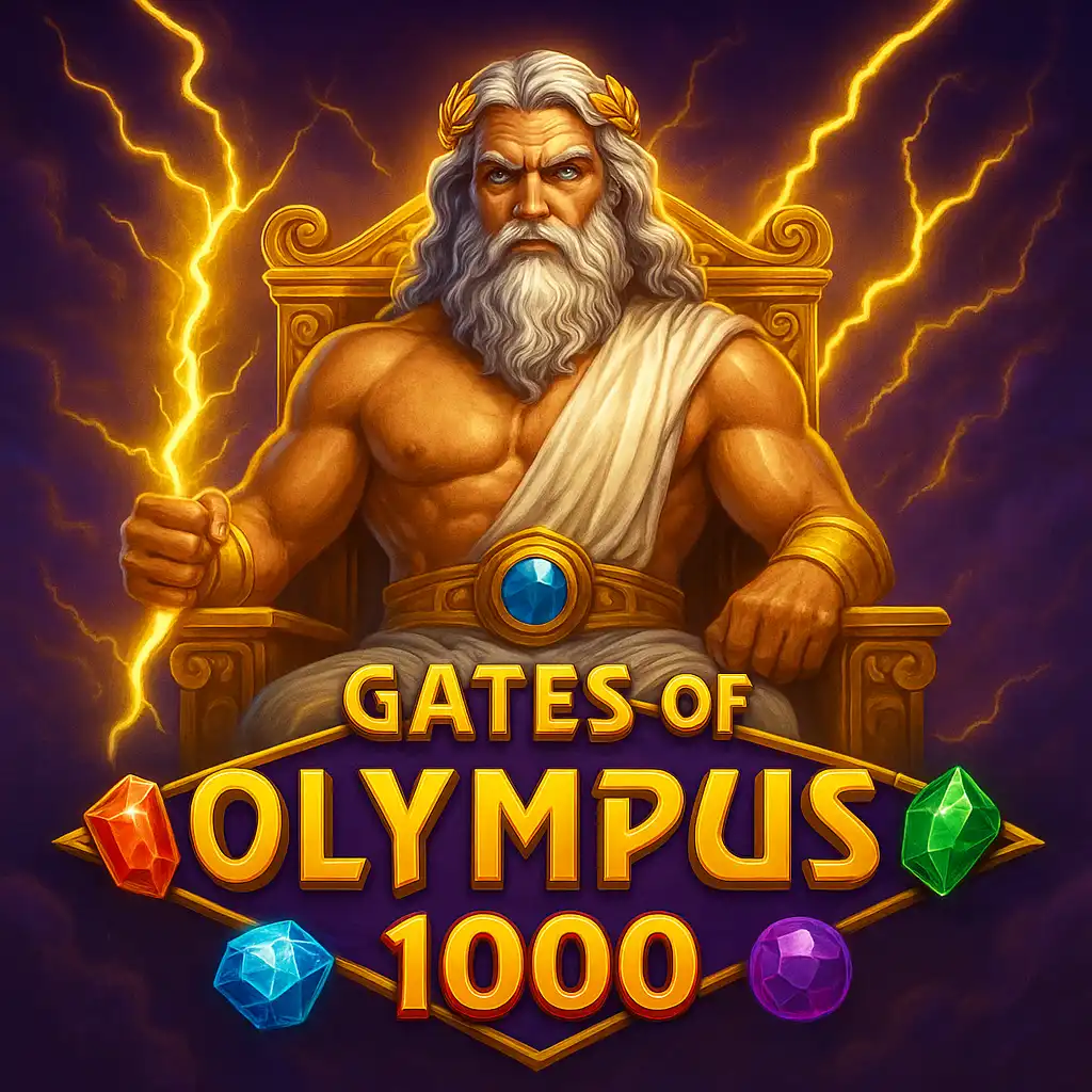Gates of Olympus 1000 slot game cover art