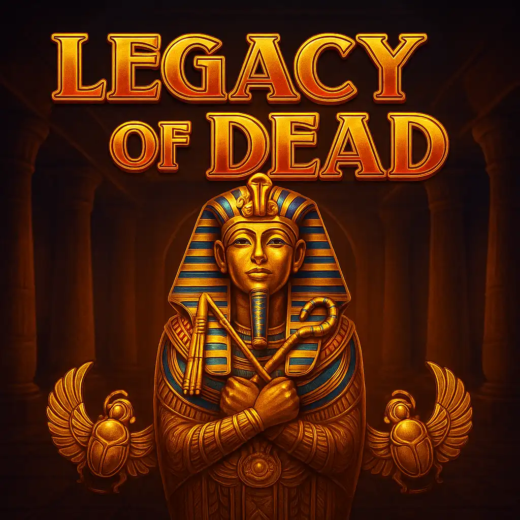 Legacy of Dead slot game cover art