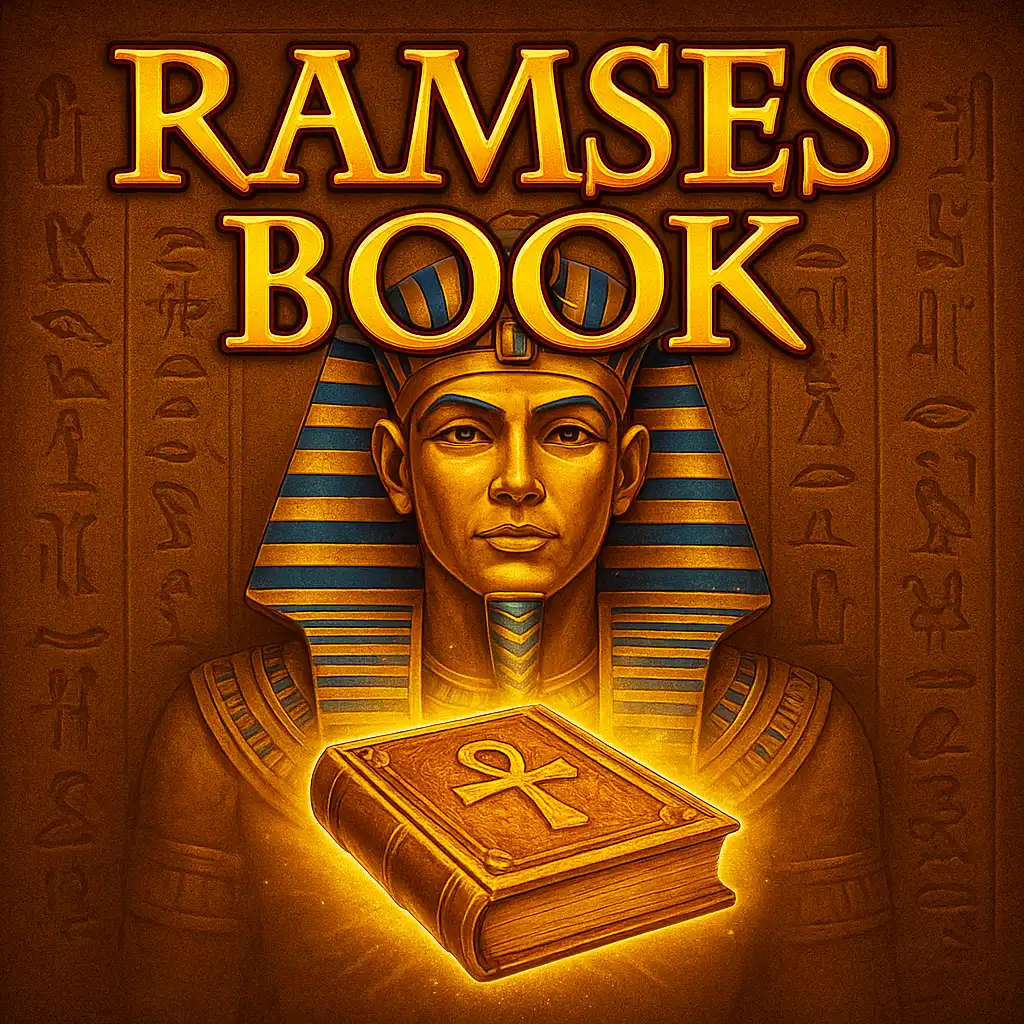 Ramses Book slot game cover art